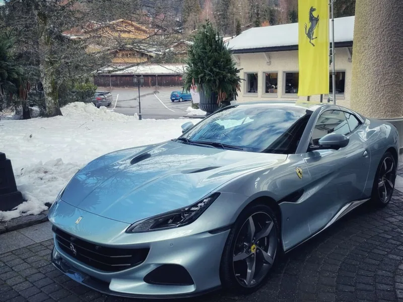 Gstaad Palace im Winter