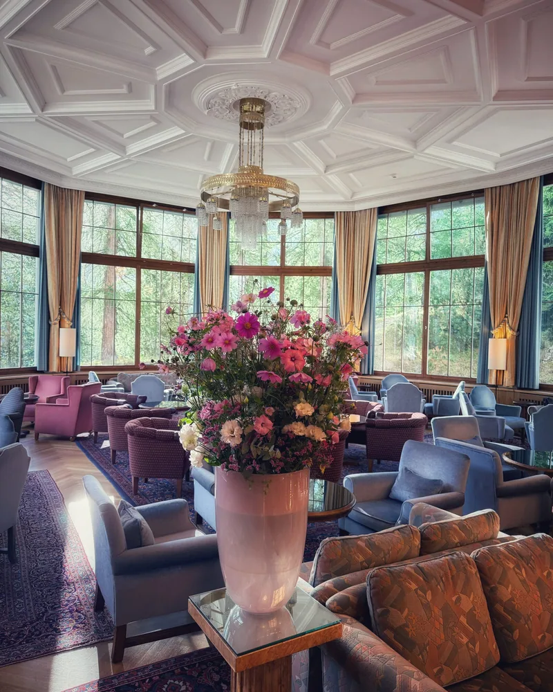 Waldhaus Sils im Sommer